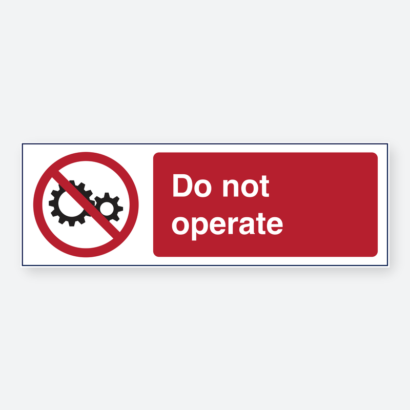 Landscape - Do Not Operate