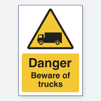 Beware Of Trucks