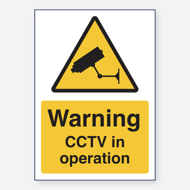 Warning CCTV