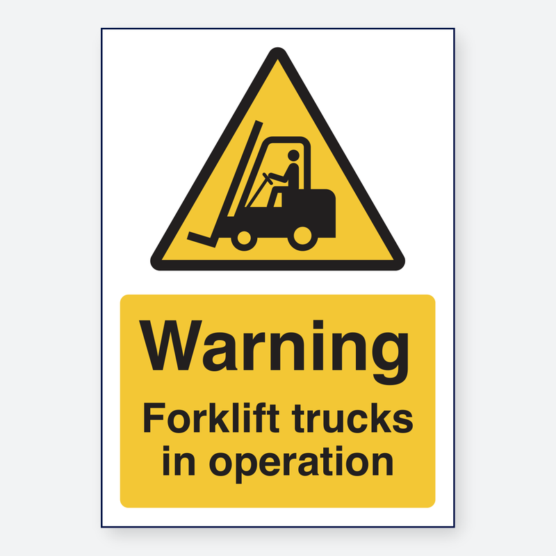 Forklift Trucks In Operation