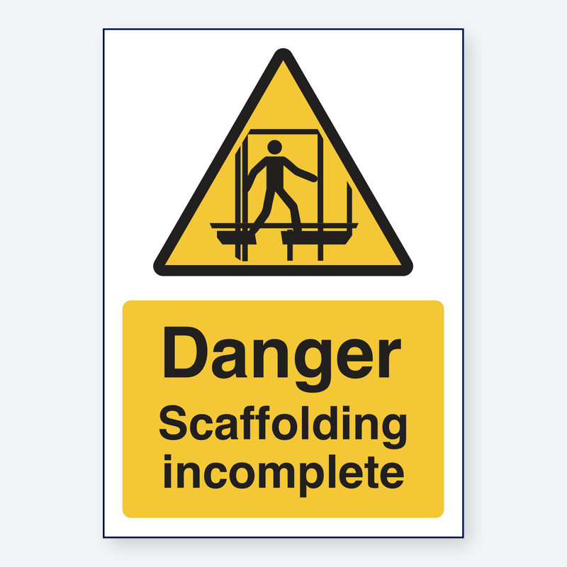 Scaffolding Incomplete
