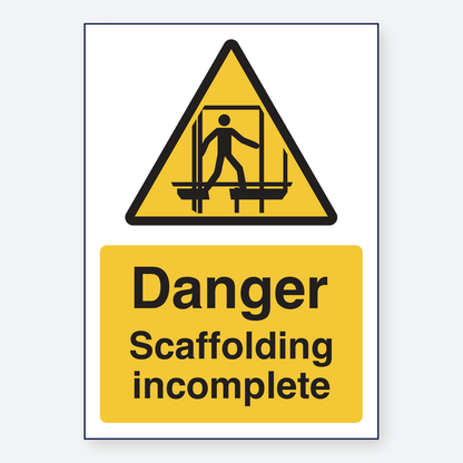 Scaffolding Incomplete
