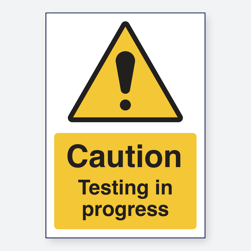 Testing In Progress