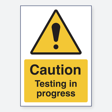 Testing In Progress