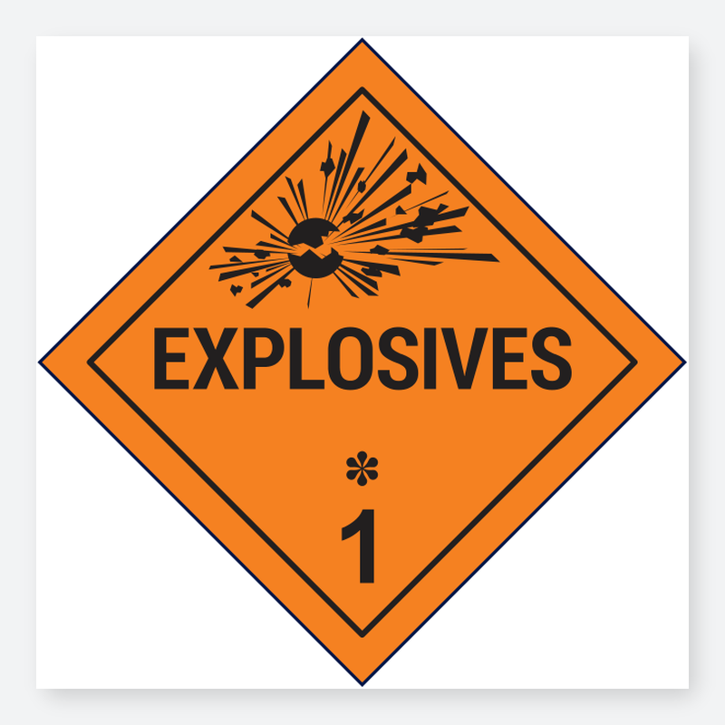 Explosives - Class 1