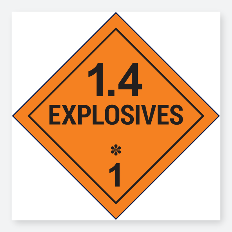 Explosives 1.4 - Class 1