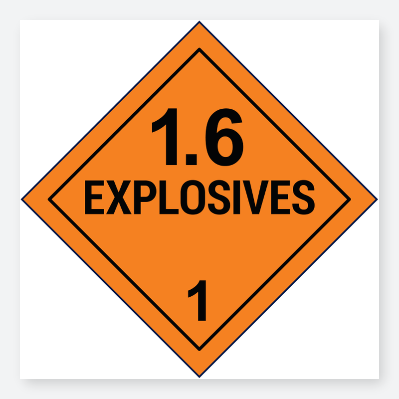 Explosives 1.6 - Class 1