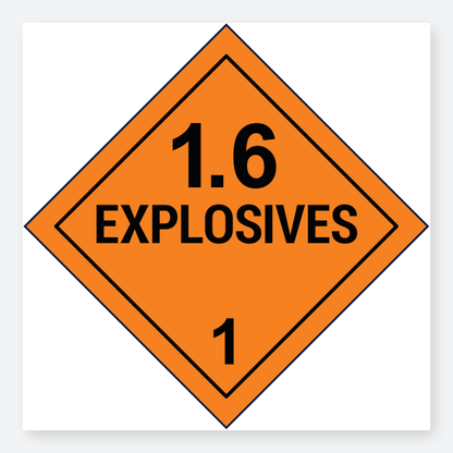 Explosives 1.6 - Class 1