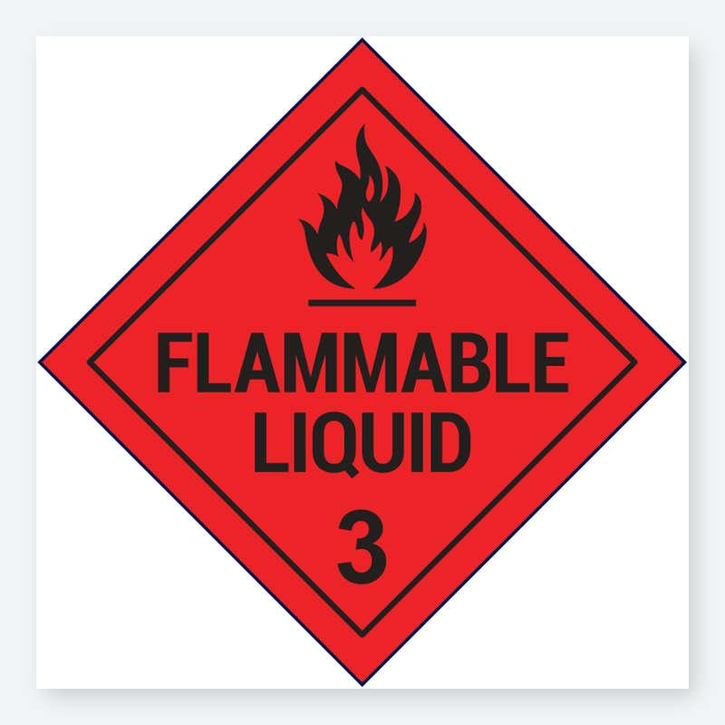 Flammable Liquid - Class 3