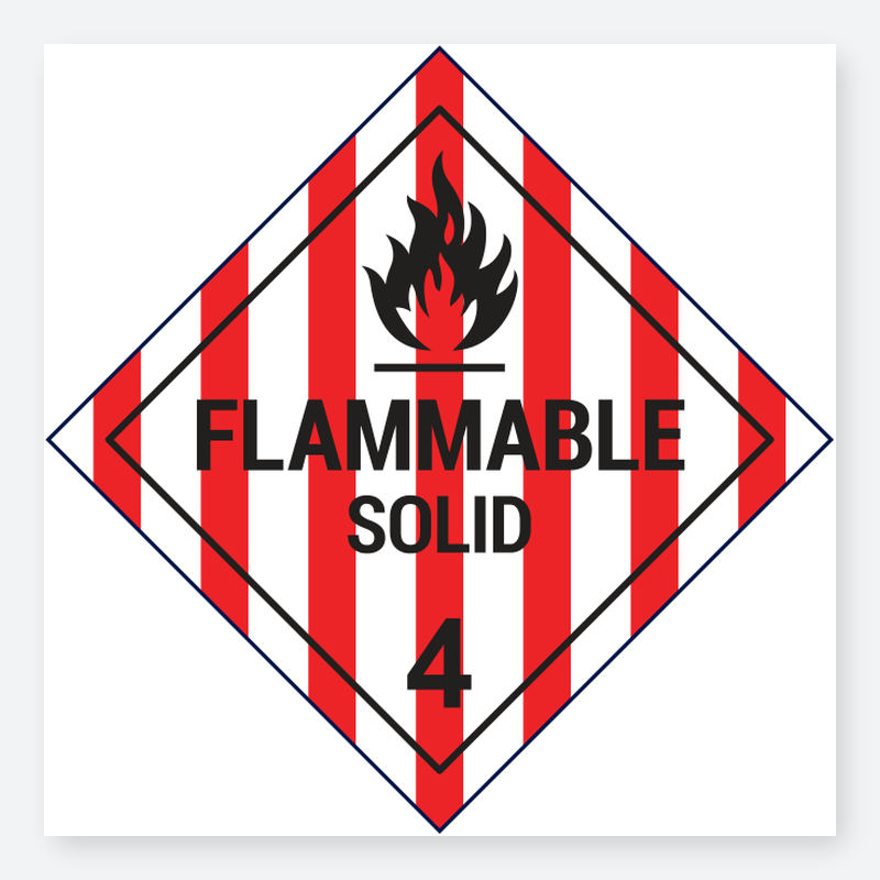Flammable Solid - Class 4