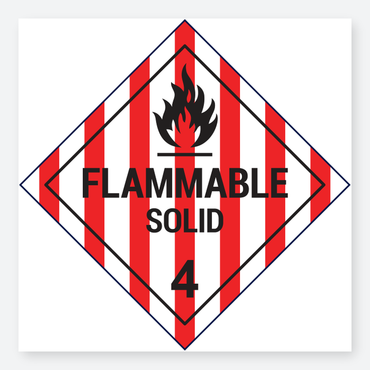 Flammable Solid - Class 4
