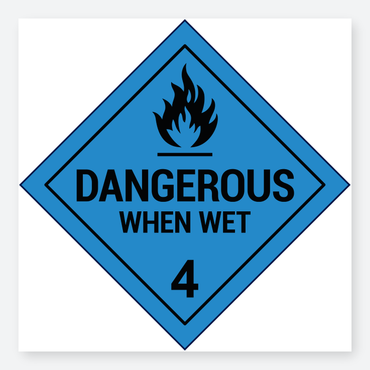 Dangerous When Wet - Class 4