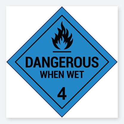 Dangerous When Wet - Class 4
