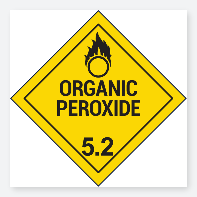Organic Peroxide - Class 5.2 - Yellow