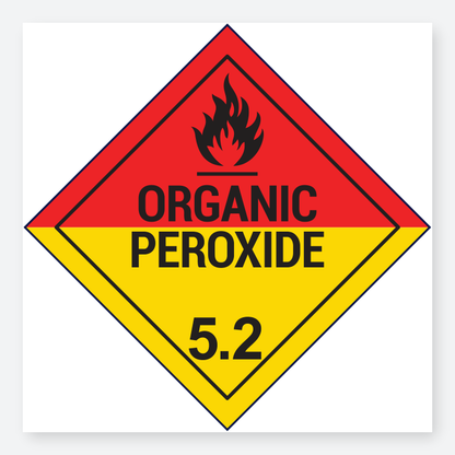 Organic Peroxide - Class 5.2 - Red