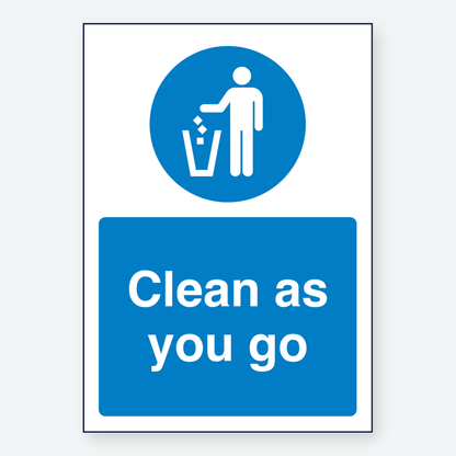 Clean As You Go