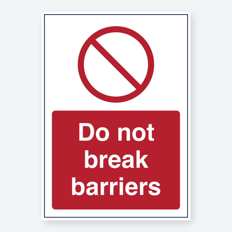 Do Not Break Barriers