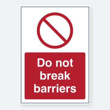 Do Not Break Barriers