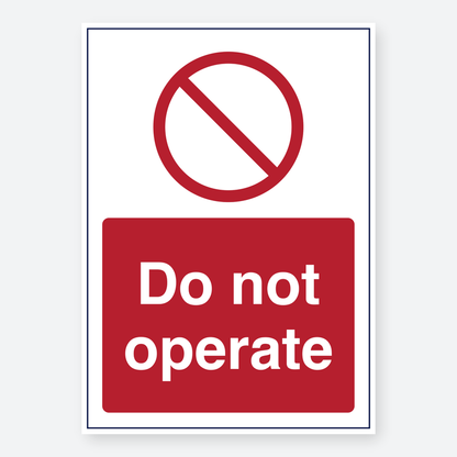 Do Not Operate