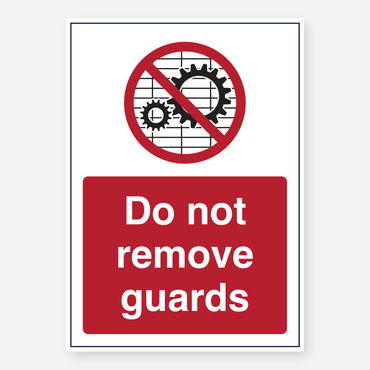 Do Not Remove Guards