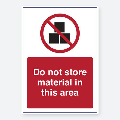 Do Not Store Material
