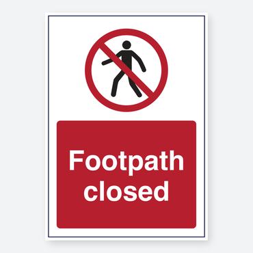 Footpath Closed