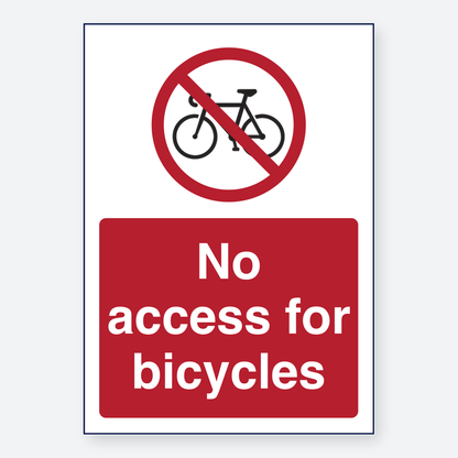 No Access Bicycles