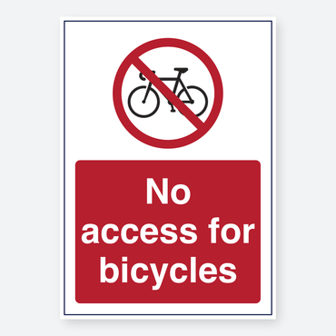 No Access Bicycles
