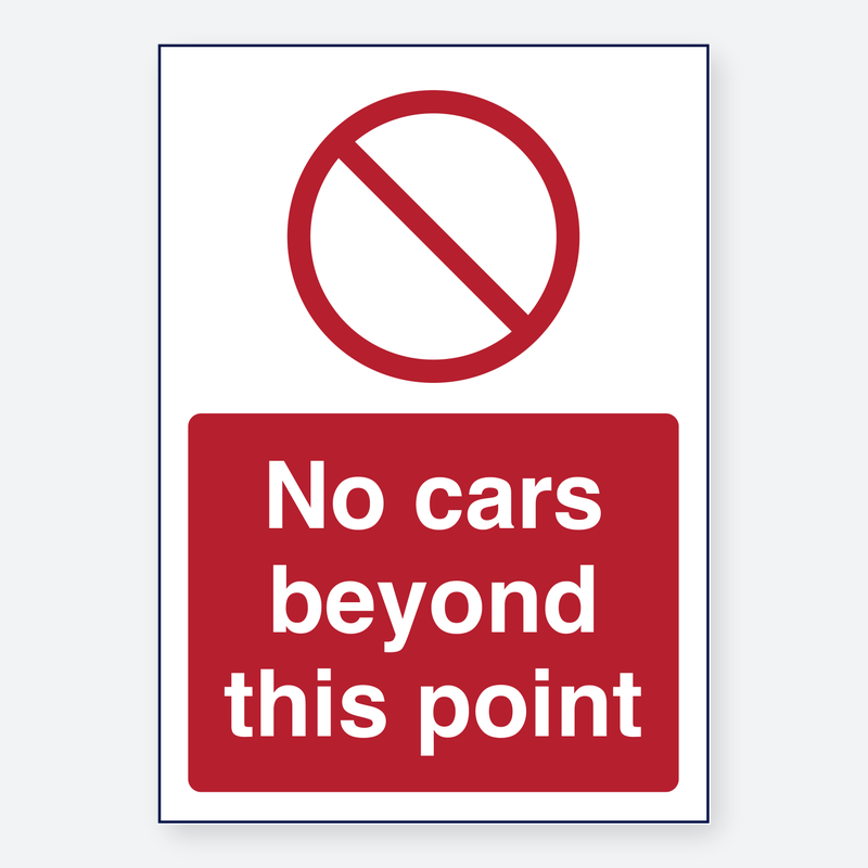 No Cars Beyond