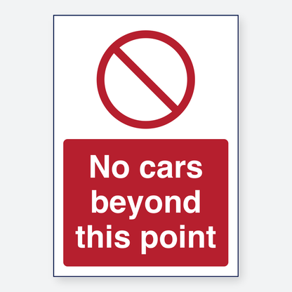 No Cars Beyond