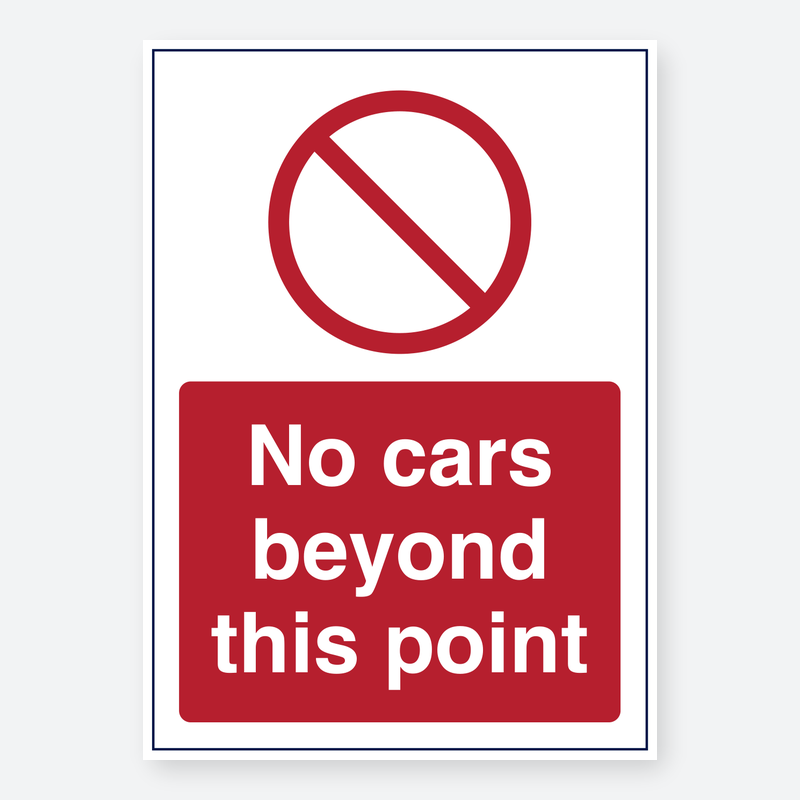 No Cars Beyond