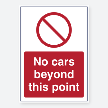 No Cars Beyond