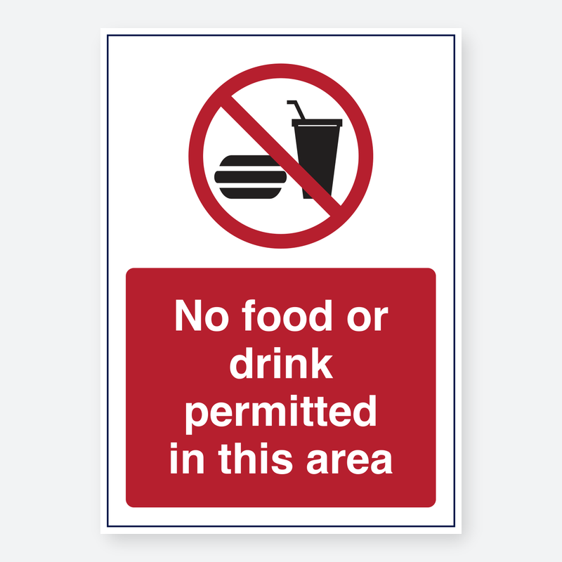 No Food Or Drink