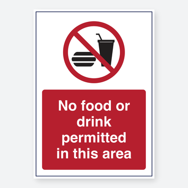 No Food Or Drink
