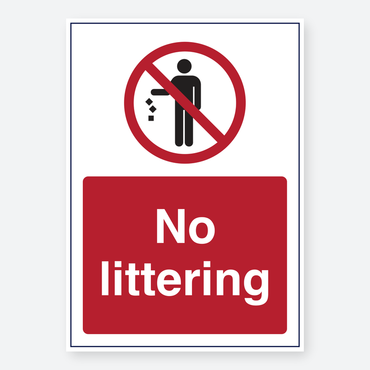No Littering