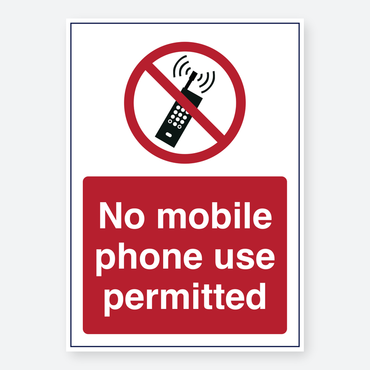 No Mobile Phone Use