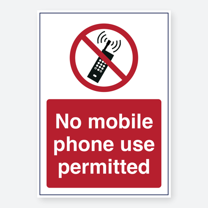 No Mobile Phone Use