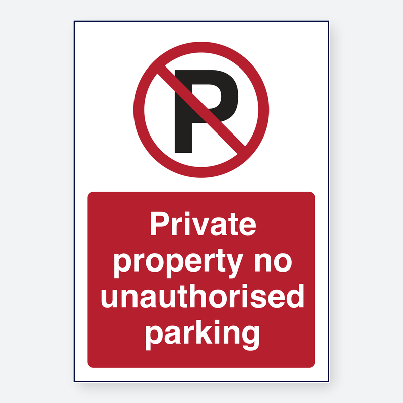 Private No Parking