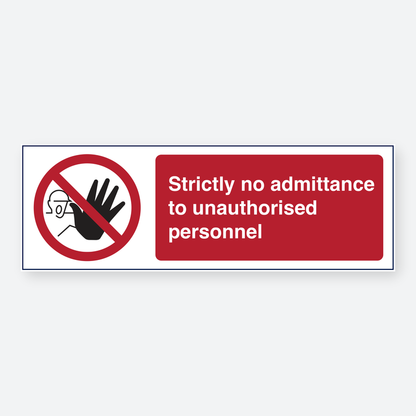 Landscape - No Admittance
