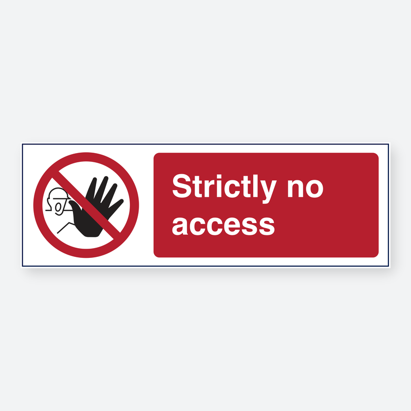 Landscape - Strictly No Access