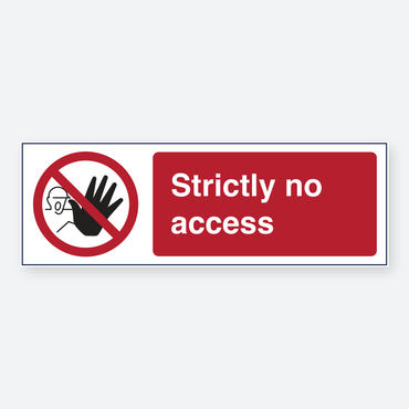Landscape - Strictly No Access
