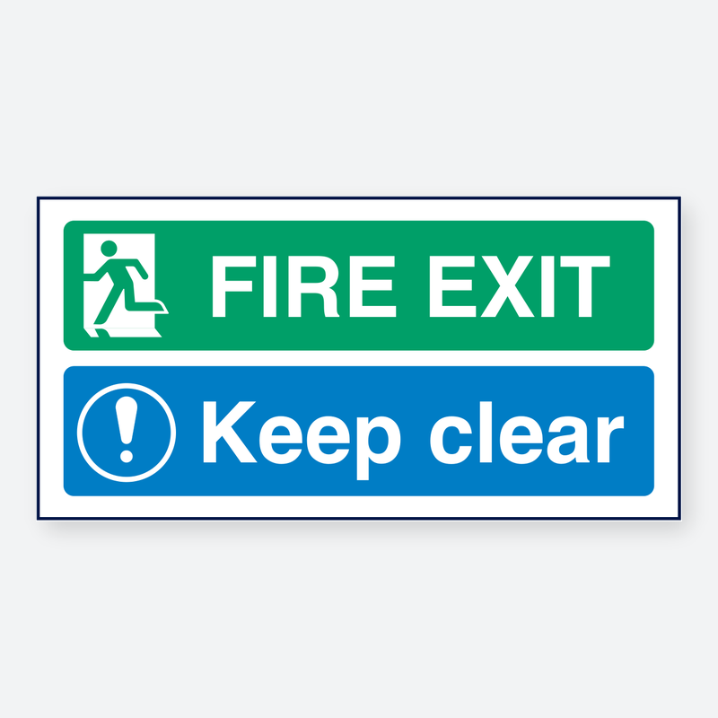 Fire Exit Keep Clear
