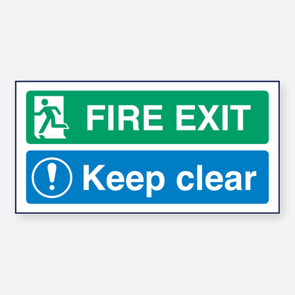 Fire Exit Keep Clear