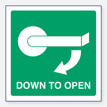 Icon - Down To Open