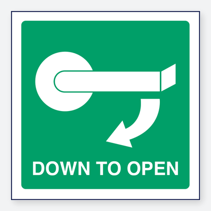 Icon - Down To Open