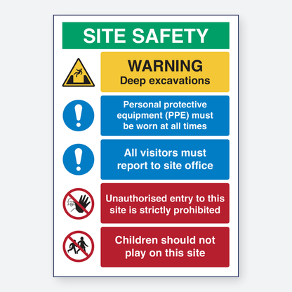 Site Safety - Deep Excavations