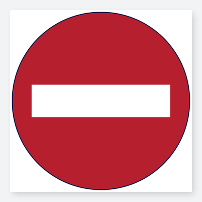 Icon - No Entry