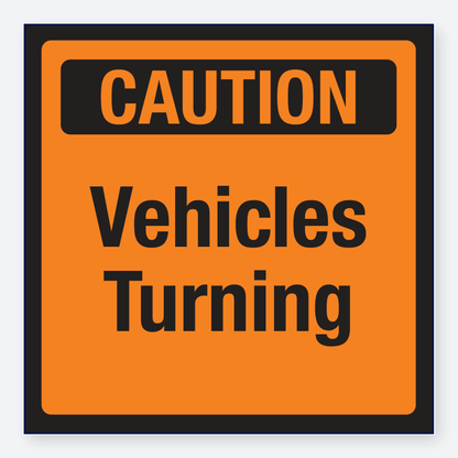 RW - Caution Turning
