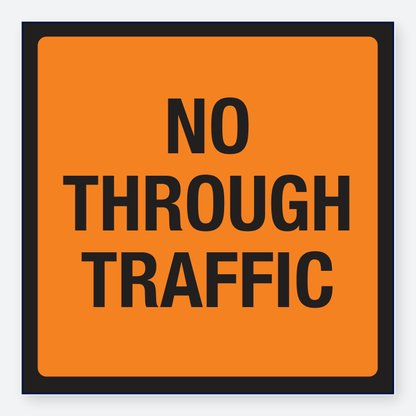 RW - No Through Traffic