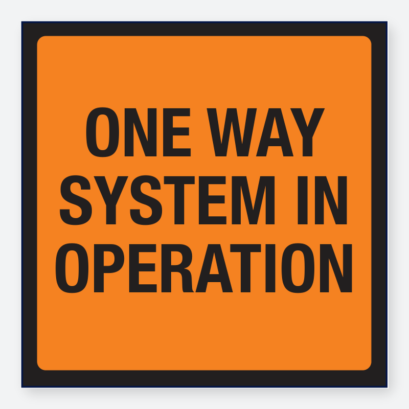 RW - One Way System